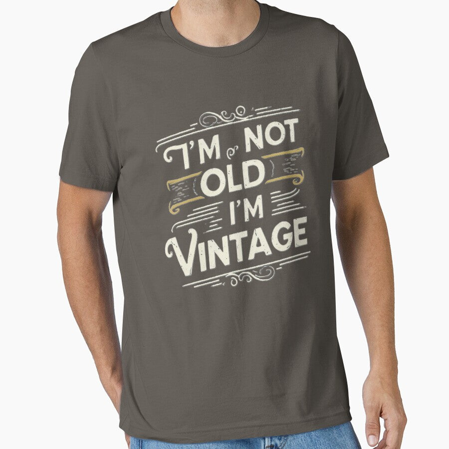 I'm Not Old I'm vintage Funny Car Graphic for Mens Womens Short Sleeve T Shirt by LahdilART
