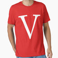 V lone Red by famoso Unisex , , , Long Sleeve Tee