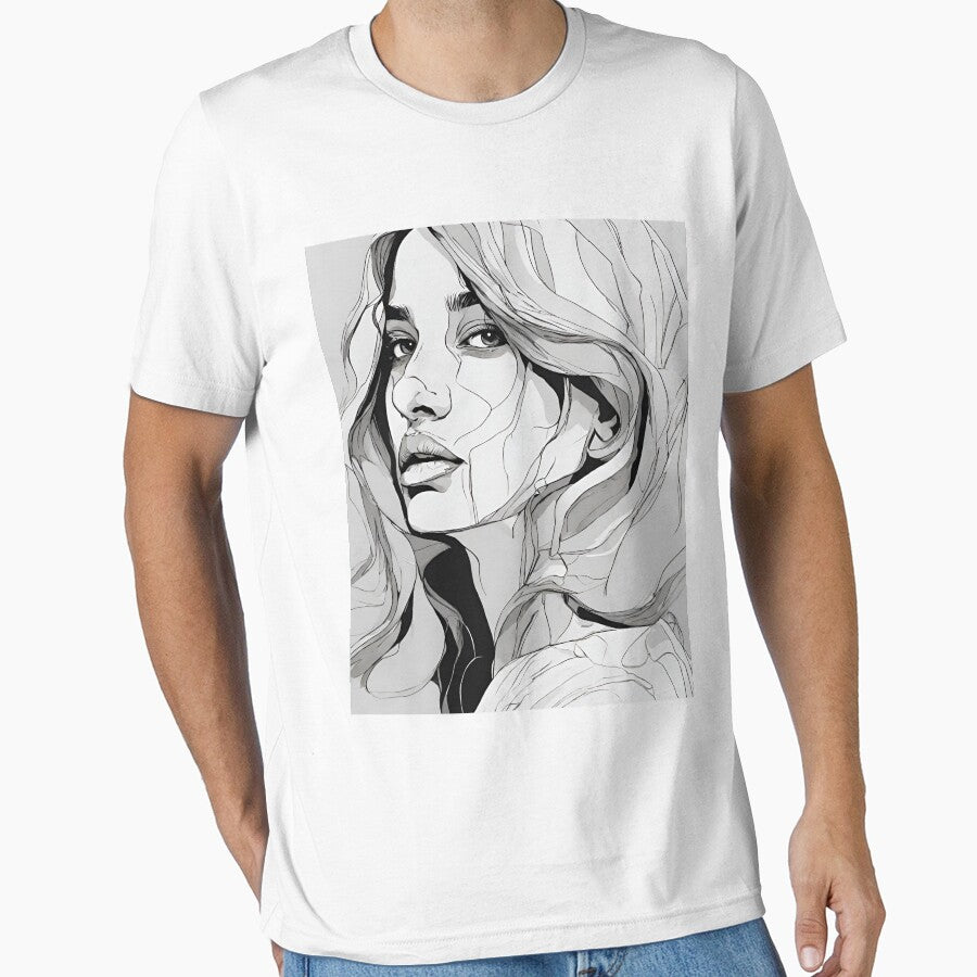 Julia, Lineart Wallart by BPMagic