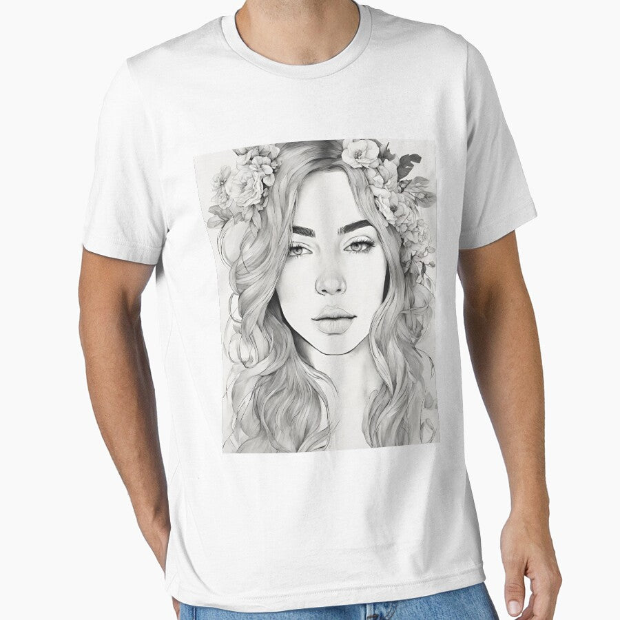 Charline, Lineart Wallart by BPMagic