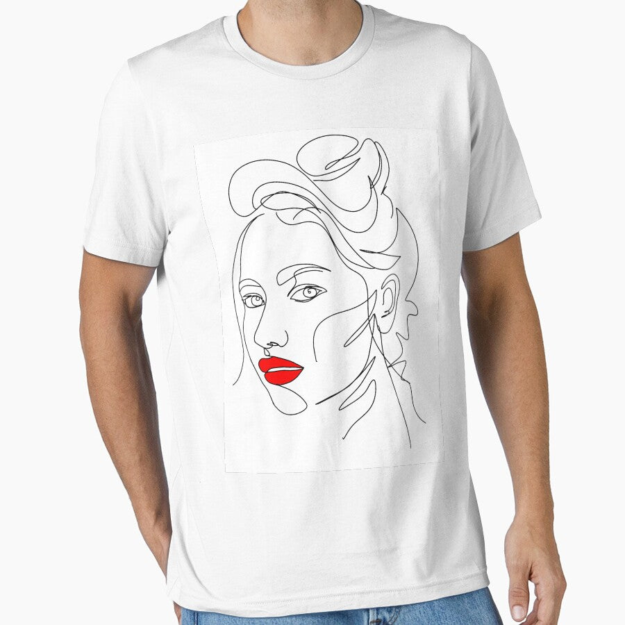 Woman portrait -line art by ajcoolius