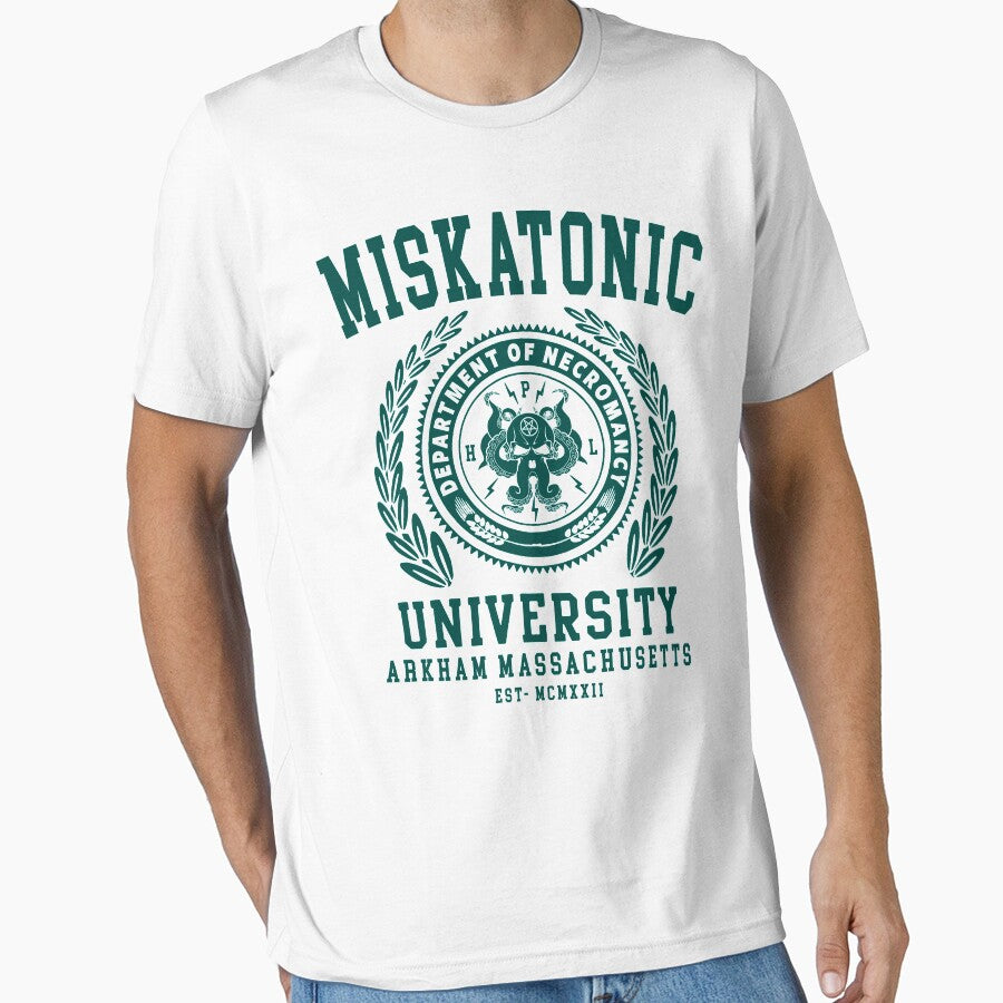 CTHULU AND LOVECRAFT - MISKATONIC UNIVERSITY by ShirtWreck