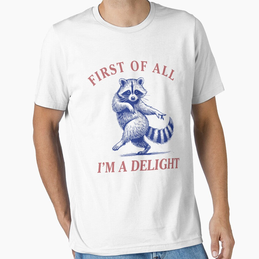 First of All I'm a Delight by DEPANK Unisex , , , Long Sleeve Tee