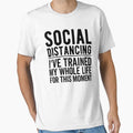 Social Distancing Introvert Funny Quote by Limatees