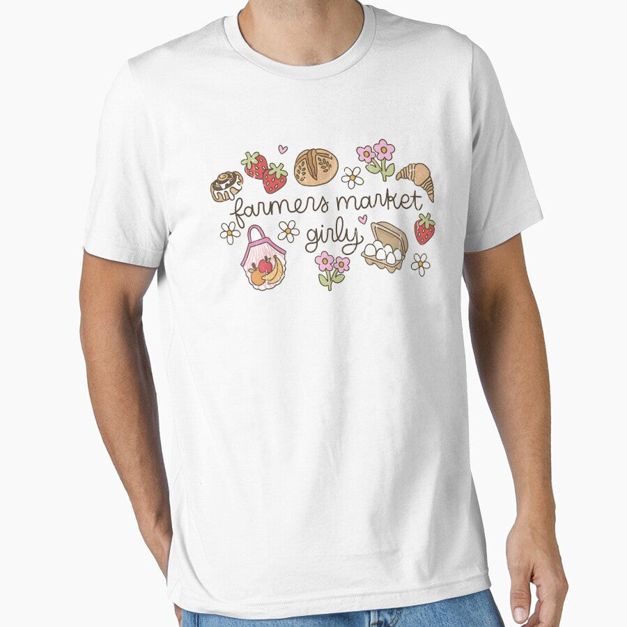 Farmers Market Girly by Monstromeu Unisex , , , Long Sleeve Tee