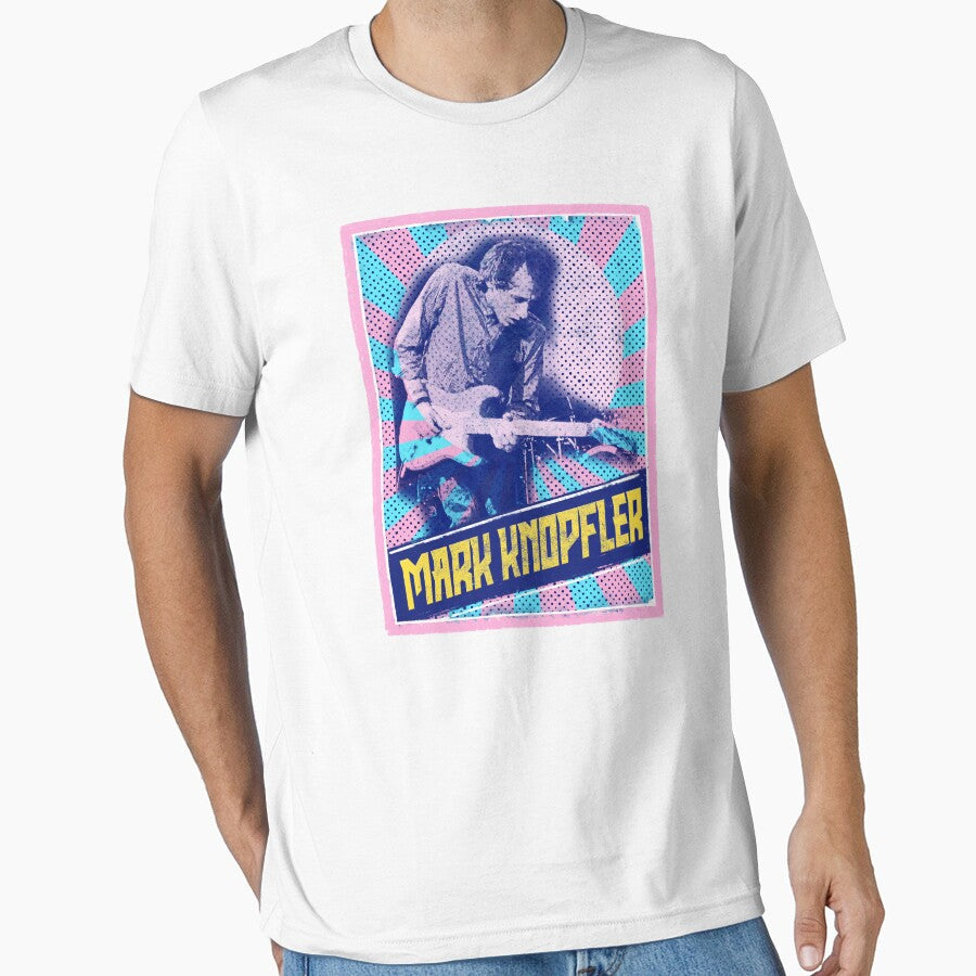 Pop Art Mark Knopfler 1980 by abah776 Unisex , , , Long Sleeve Tee