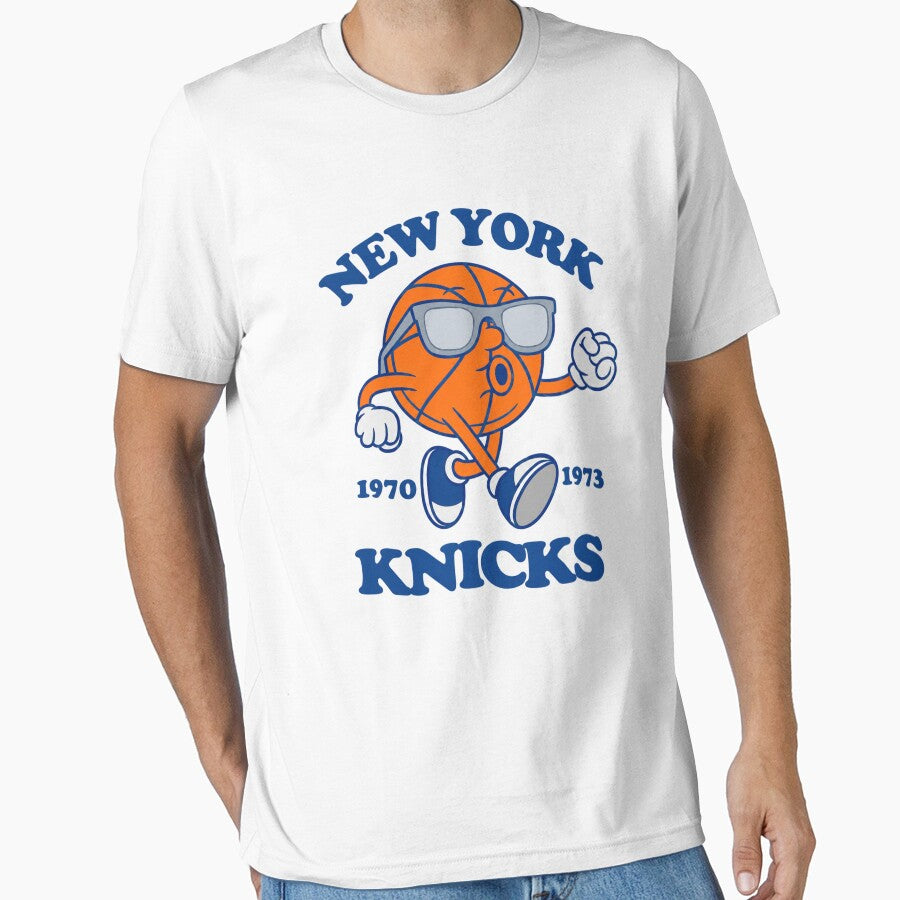 Vintage Knicks Mascot by THECOMICBStore Unisex , , , Long Sleeve Tee