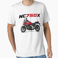 NC750X - Red by Tomislav Lozić Unisex , , , Long Sleeve Tee