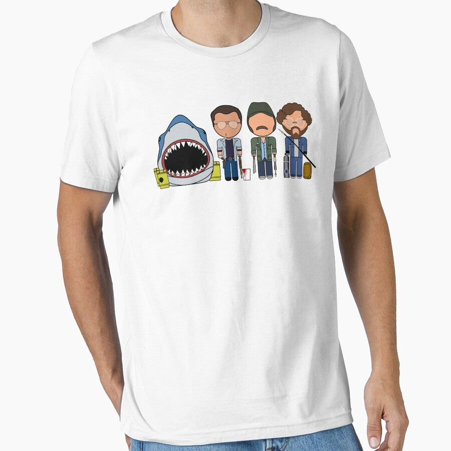 Still Gonna Need a Bigger Boat - "Vector-Eds" by TwistedKoala Unisex , , , Long Sleeve Tee