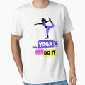 Yoga Made Me Do It Yoga Motivation Colorful by ChaseCoClothing