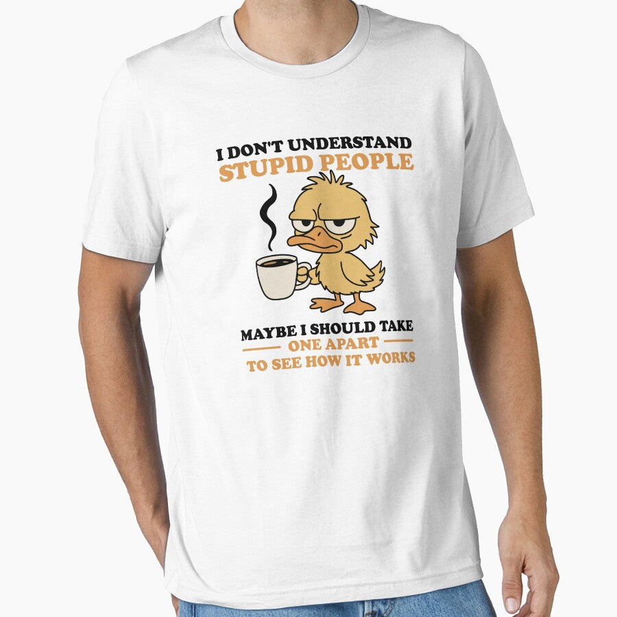 I Don't Understand Stupid People by NQArtist Unisex , , , Long Sleeve Tee