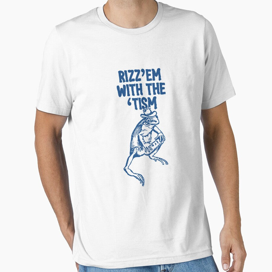 Rizz Em With The Tism Unisex by MariaWagner5 Unisex , , , Long Sleeve Tee