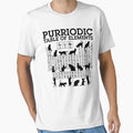 Purriodic Periodic Table Of Elements Cat Lover Cats Science by GrandeDuc Unisex , , , Long Sleeve Tee