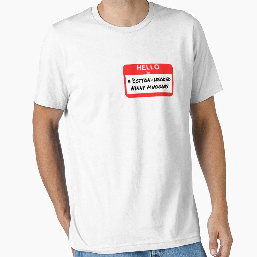 Cotton Headed Ninny Muggins by PiperDownTees Unisex , , , Long Sleeve Tee