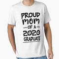 Proud mom of a 2020 graduate- Graduate - Women's Graduation Gifts under 25 for college or high school grad- Crew neck by Noussairox