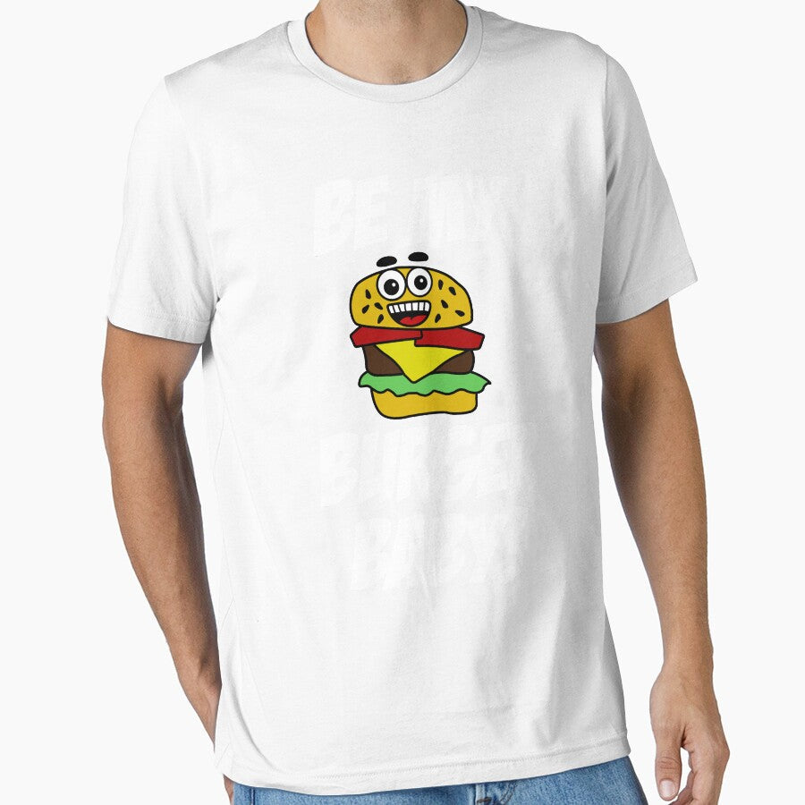 Be My Burger Baby by RandjaDesign Unisex , , , Long Sleeve Tee