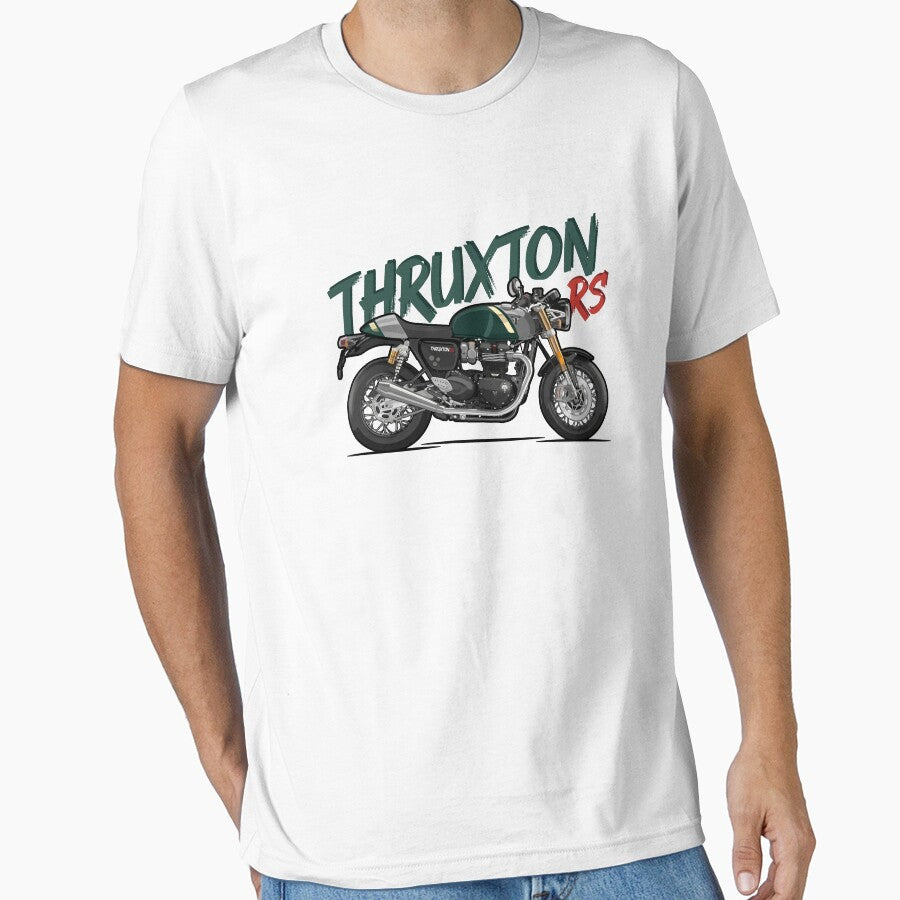 Thruxton RS - Green by Tomislav Lozić Unisex , , , Long Sleeve Tee