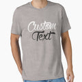 Custom Text by Yakech Unisex , , , Long Sleeve Tee