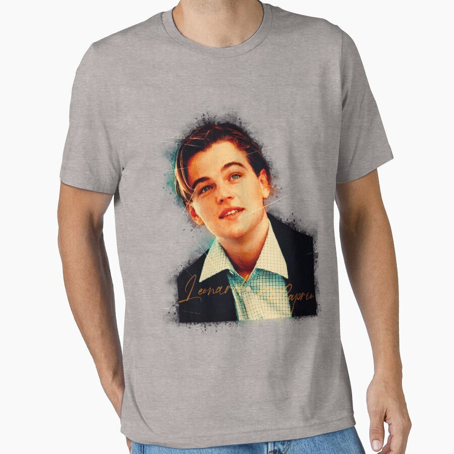 Leonardo Dicaprio Sketching Premium by DemifMancini Unisex , , , Long Sleeve Tee