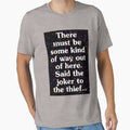 All Along the Watchtower Lyric Art Premium by RogerLehman Unisex , , , Long Sleeve Tee