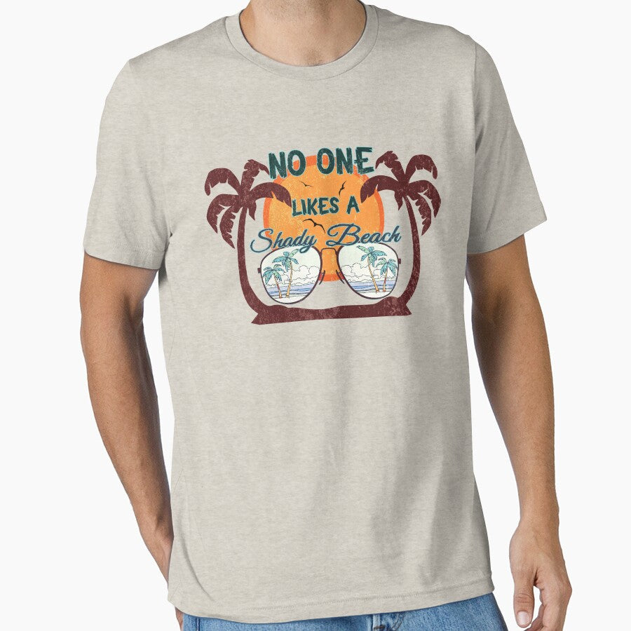No one likes a shady beach tee shirt by Dailytees Unisex , , , Long Sleeve Tee