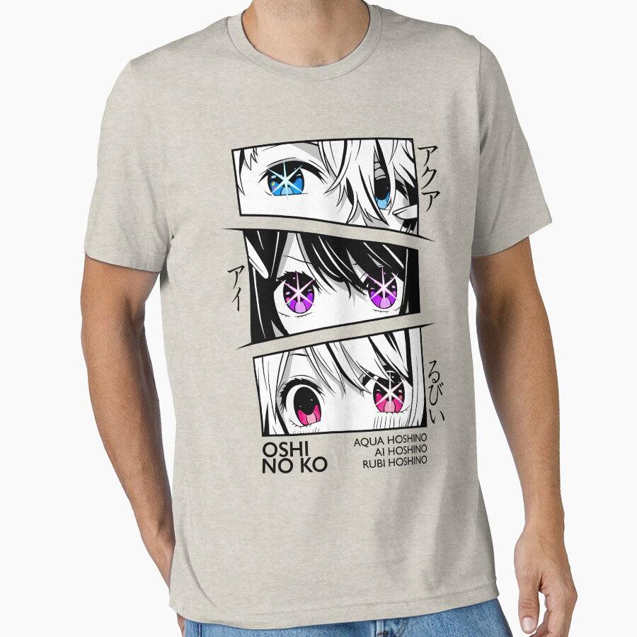 Anime Ai Hoshino - Girl Eye Color by LoriKibbe Unisex , , , Long Sleeve Tee