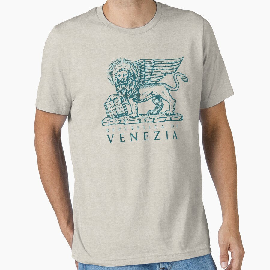 Reppublica di Venezia Vintage Emblem by Lidra Zehcnas Unisex , , , Long Sleeve Tee