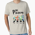 Halloween The Philadelphia Team Swoop Gritty Phillie Phanatic Franklin The Dog Road Shirt by LexusLeschJr