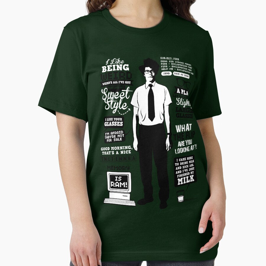 Moss Quotes by Tom Trager Unisex , , , Long Sleeve Tee