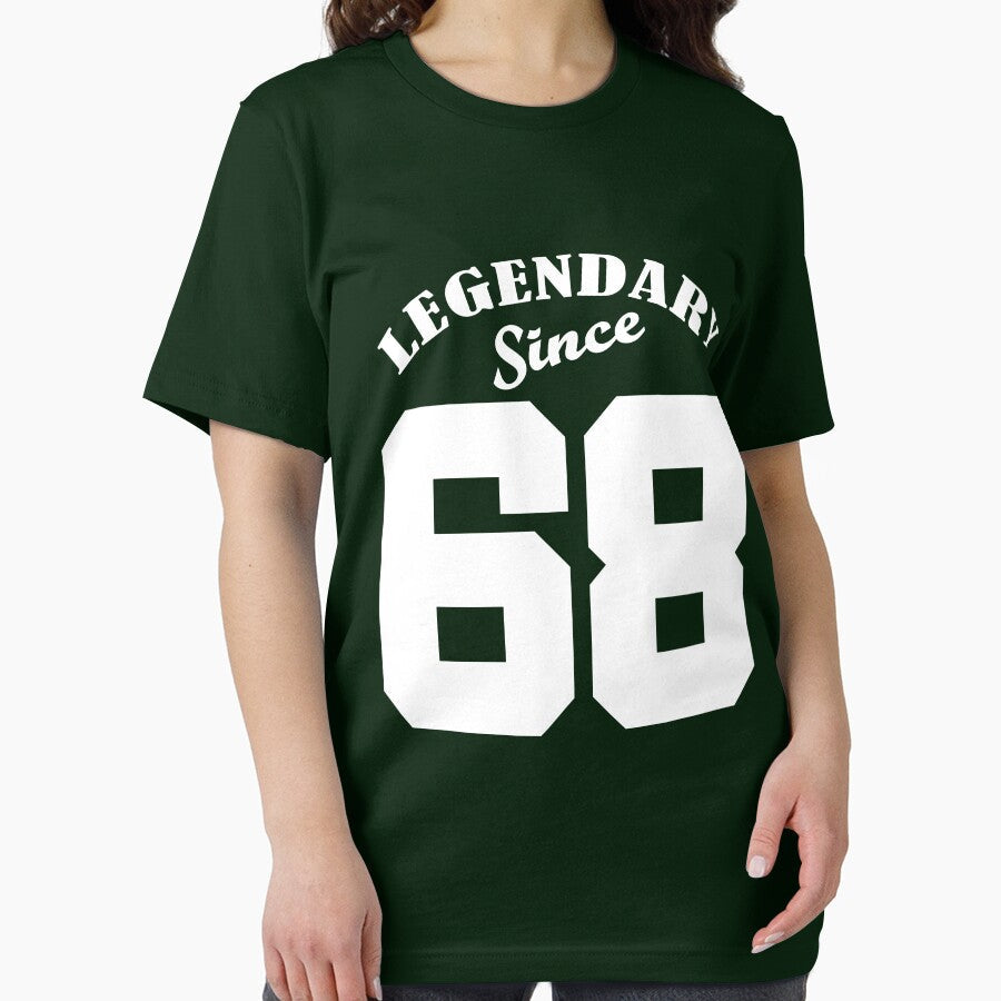 Legendary Since 68 1968 Birthday Gift Yrs Year Old T Shirt 50 Year Old Birthday Shirt 50th Party T Shirt by arcadetoystore