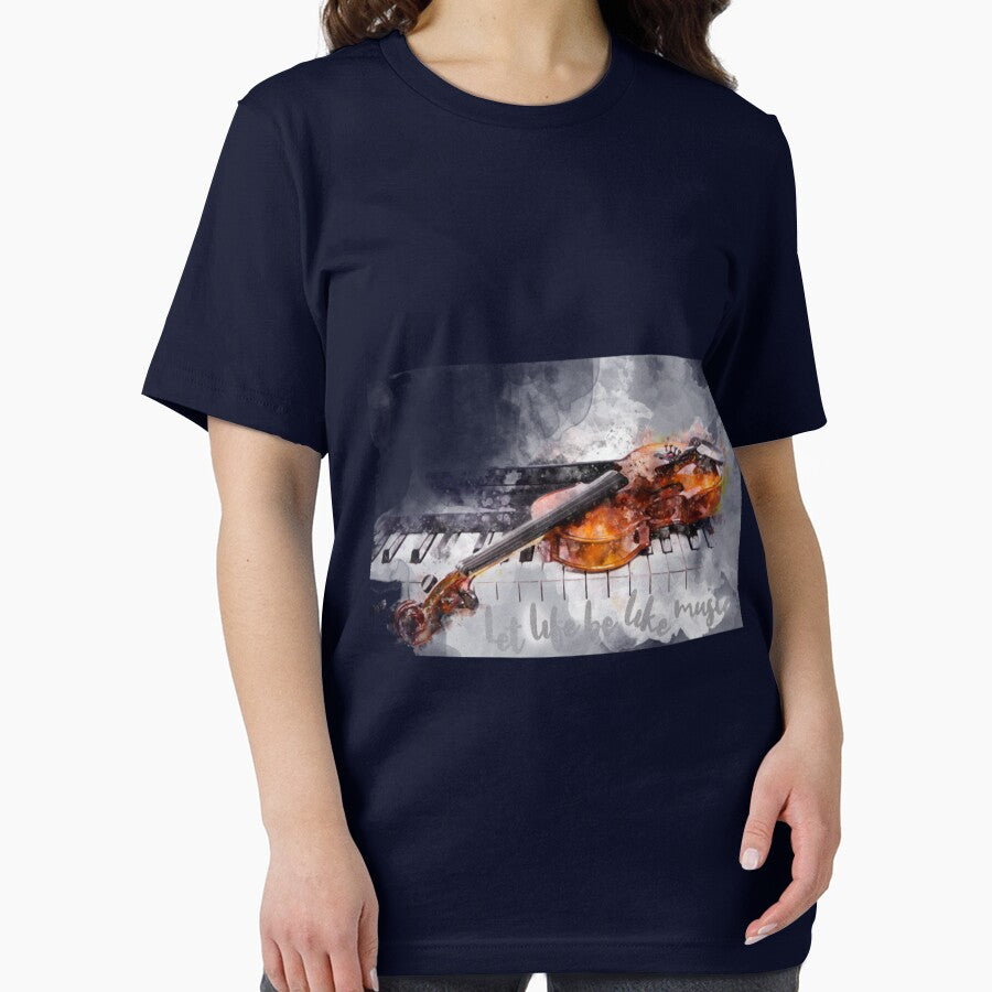 Let Live Be Like Music Premium by Sapphiresacosta Unisex , , , Long Sleeve Tee