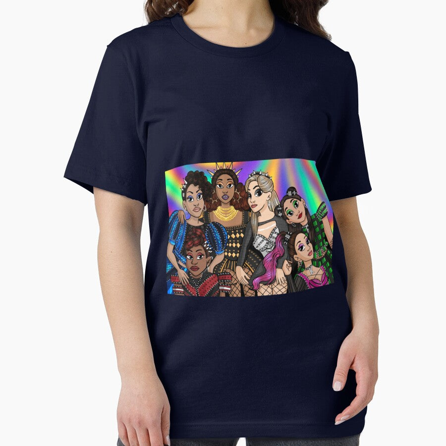 Six The Musical Broadway Cast Premium by Declinedfisher Unisex , , , Long Sleeve Tee