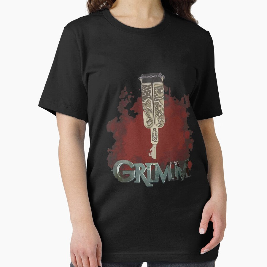 Grimm key red vintage by joshameron Unisex , , , Long Sleeve Tee