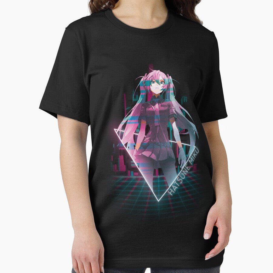 Vocaloid - Binary Horizon #01- Hatsune Miku 03 by Recup-Tout Unisex , , , Long Sleeve Tee