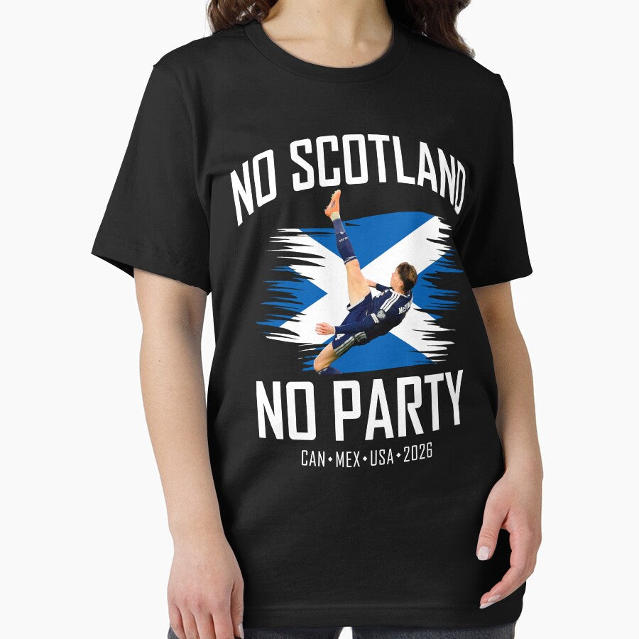 No Scotland No Party McTominay by didiershreves Unisex , , , Long Sleeve Tee