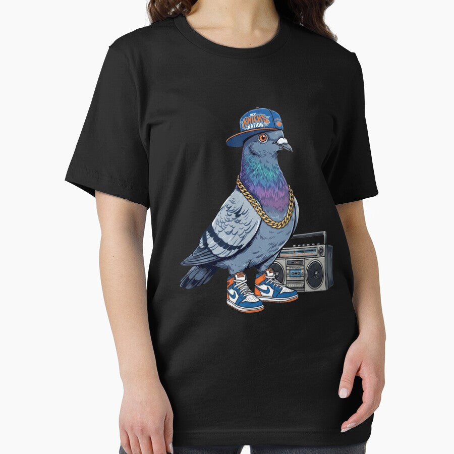 NYC Pigeon Knicks by colorsartss Unisex , , , Long Sleeve Tee