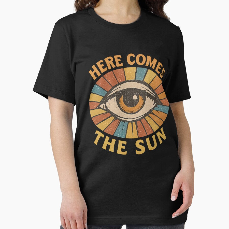 Here Comes the Sun – Psychedelic Hendrix Inspired Eye Design by AddictiveDesign