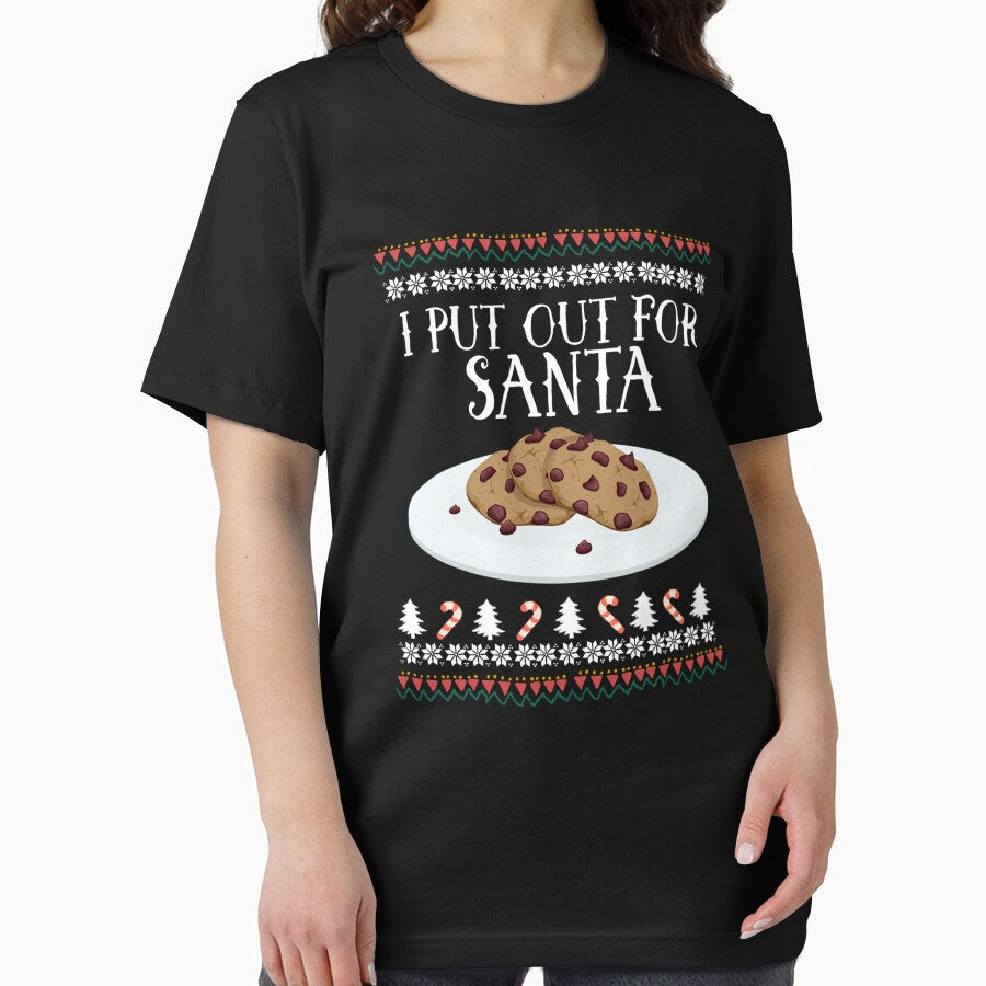 I Put Out For Santa Christmas Long Sleeve T Shirt by BuckelsLoring Unisex , , , Long Sleeve Tee