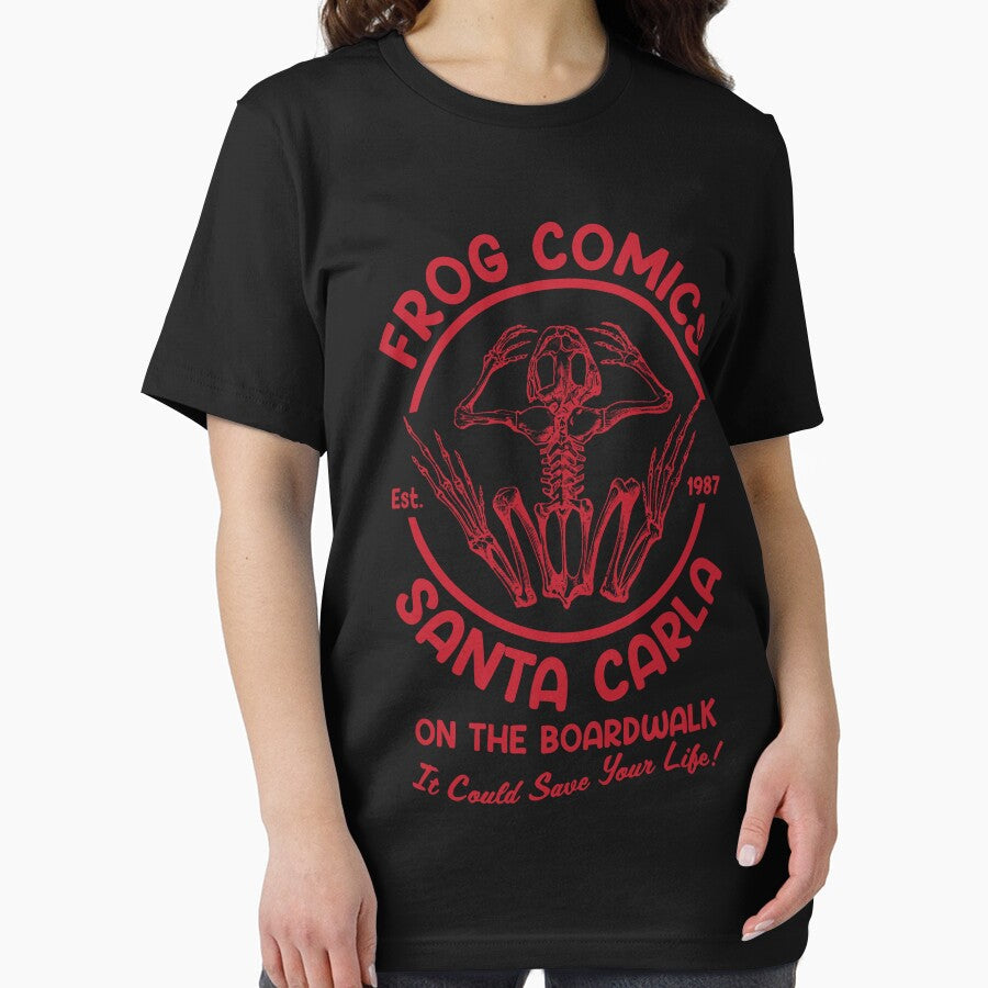 Frog Comics - Santa Carla by Meta Cortex Unisex , , , Long Sleeve Tee