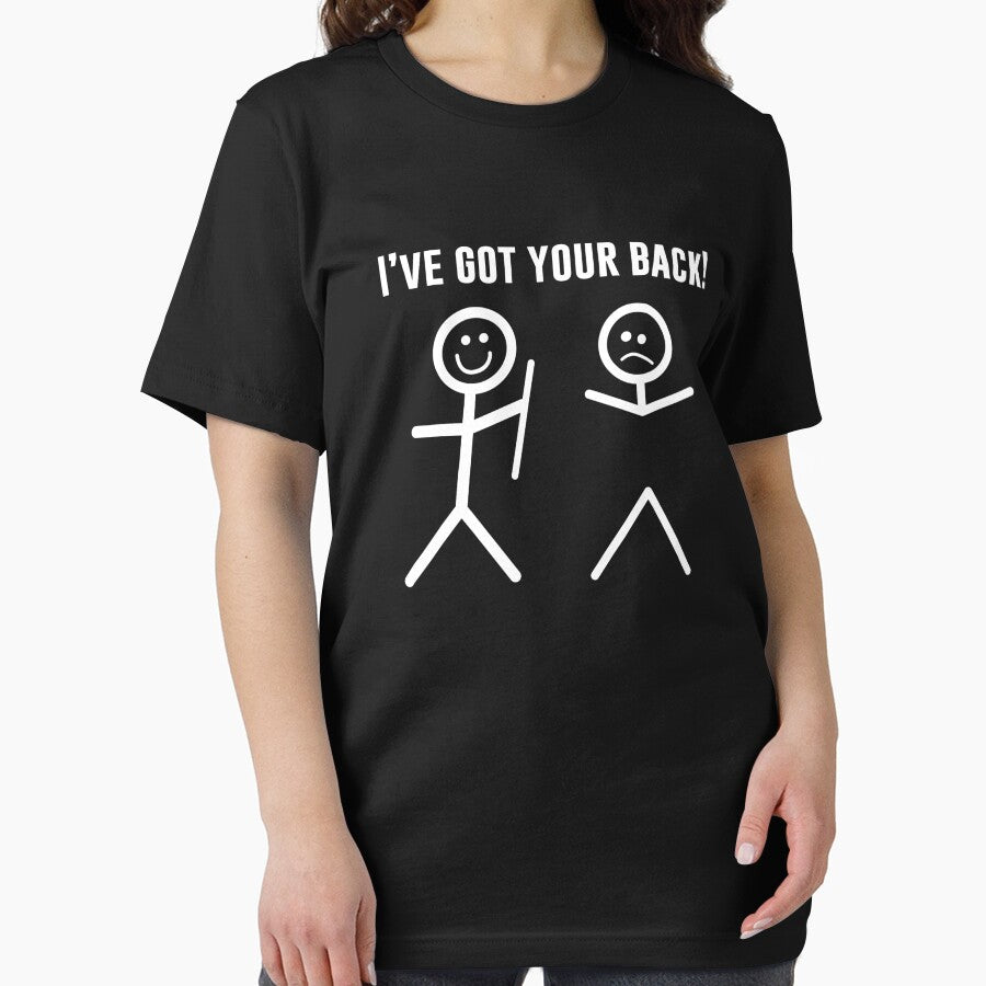 I’ve Got Your Back by Guy Unisex , , , Long Sleeve Tee