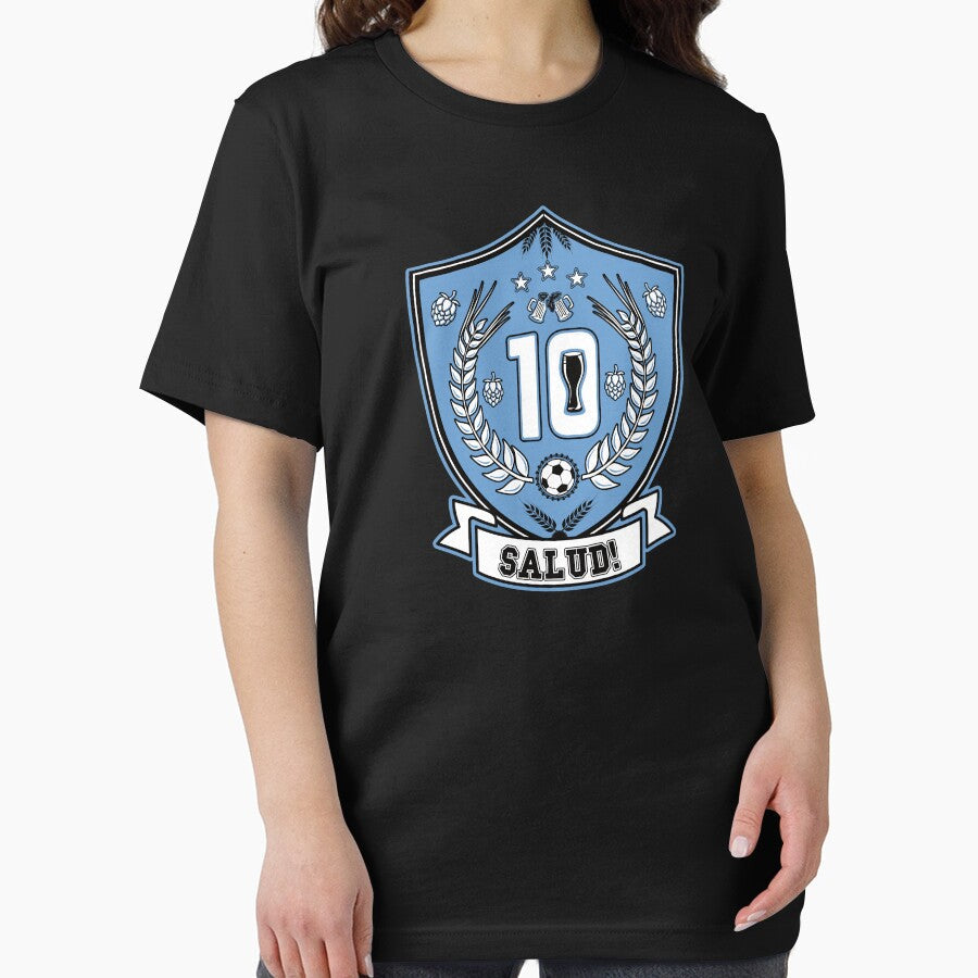 Beer Football Winners Shield | Beer Cup | Argentina by DKdesigns27 Unisex , , , Long Sleeve Tee