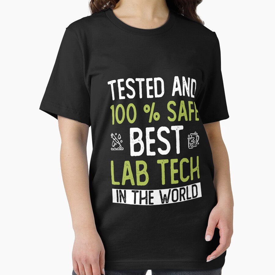 Best Lab Tech In The World - Womens Lab Tech Long Sleeve by marcipattysk1i Unisex , , , Long Sleeve Tee