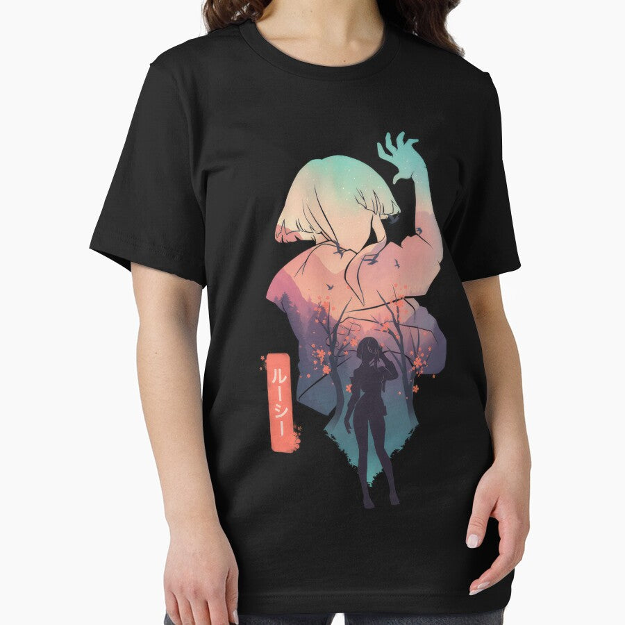 Lucy Cyberpunk #295 by triglavis-art Unisex , , , Long Sleeve Tee