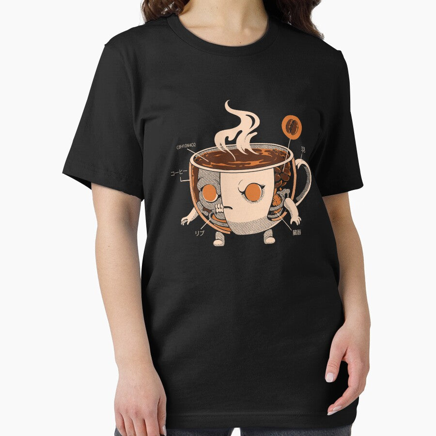 Coffeezilla X-ray by Ilustrata® Unisex , , , Long Sleeve Tee