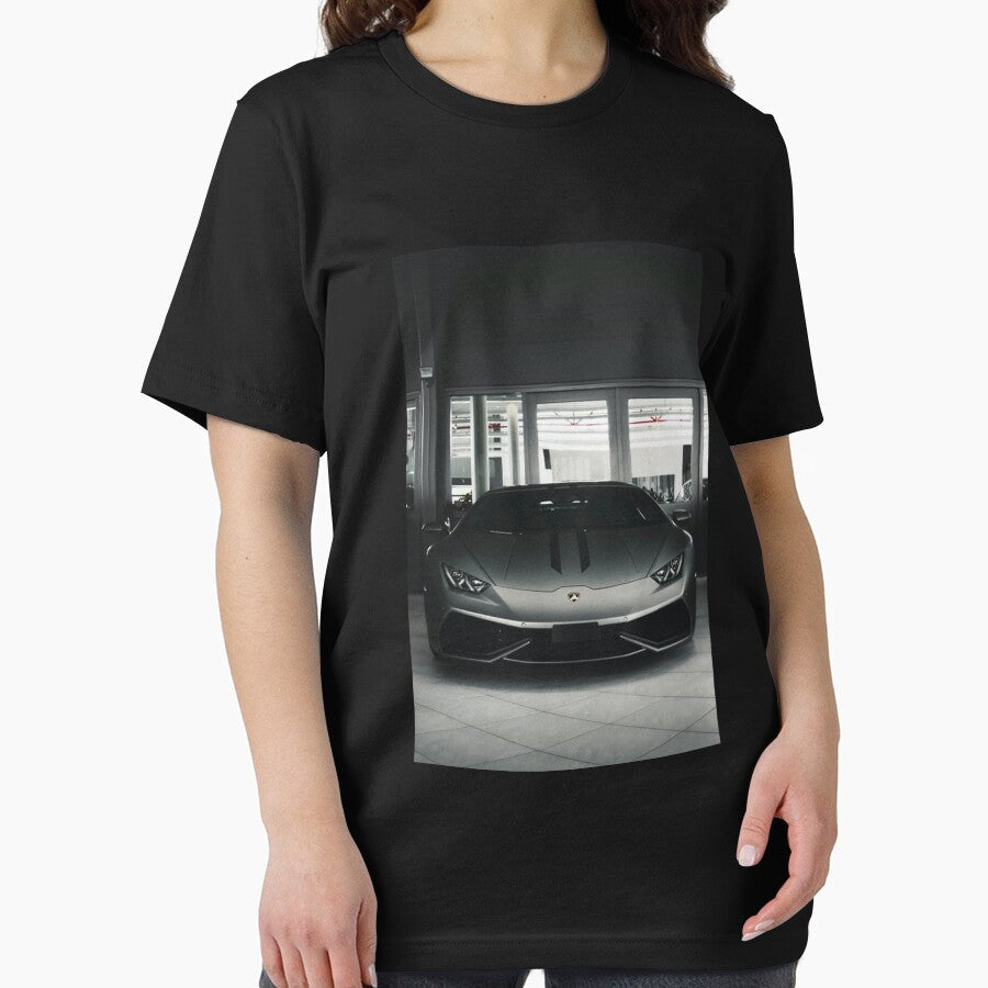Stealth Gray Lamborghini Huracán Premium Scoop by sunshinedcome Unisex , , , Long Sleeve Tee