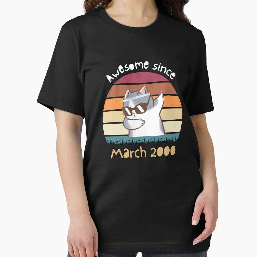 Awesome Since march 2000 by Abdelhakim-ben Unisex , , , Long Sleeve Tee