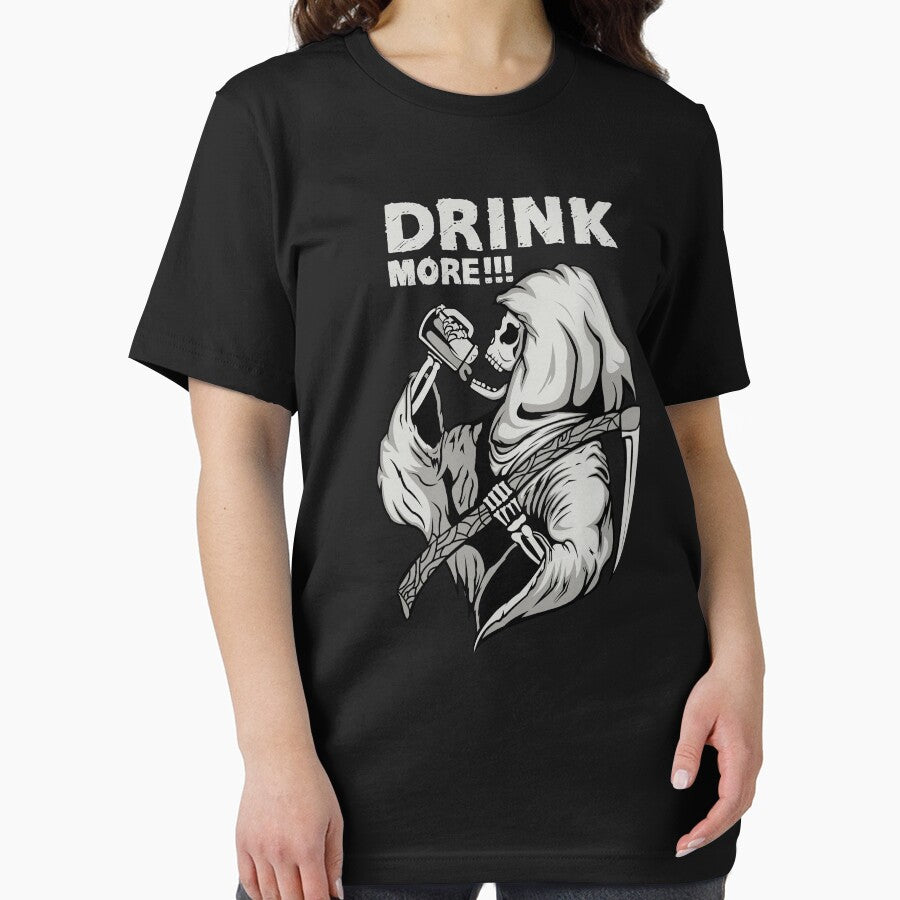 Drink More Funny Drinking Gift by BiagioDeFranco Unisex , , , Long Sleeve Tee