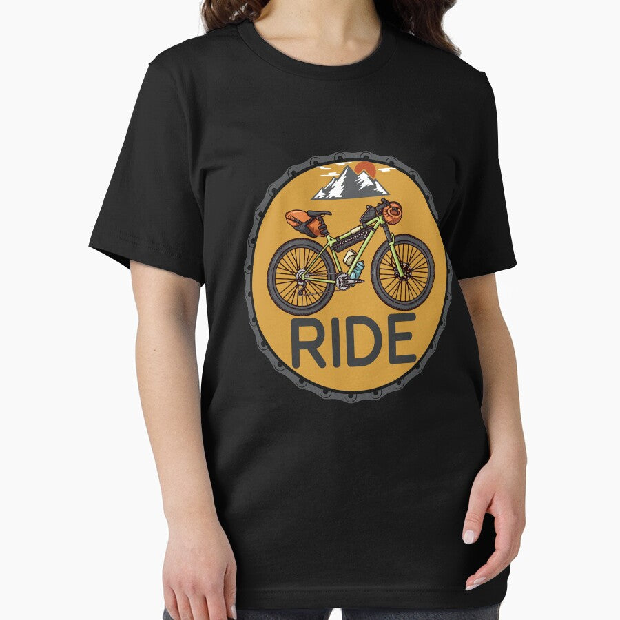 Mountain Bike MTB T Shirt - TRAIL Mountain Bike by IyadBro Unisex , , , Long Sleeve Tee