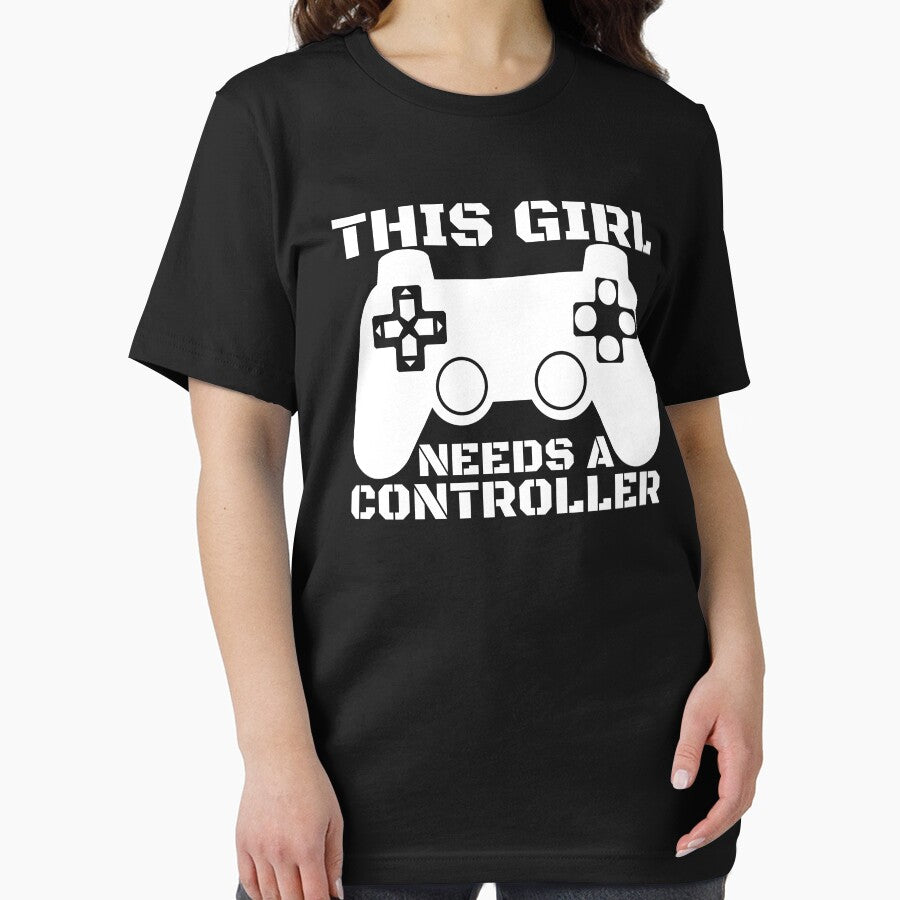 This Girl Needs A Controller Gamer Gift Idea by FNStuff