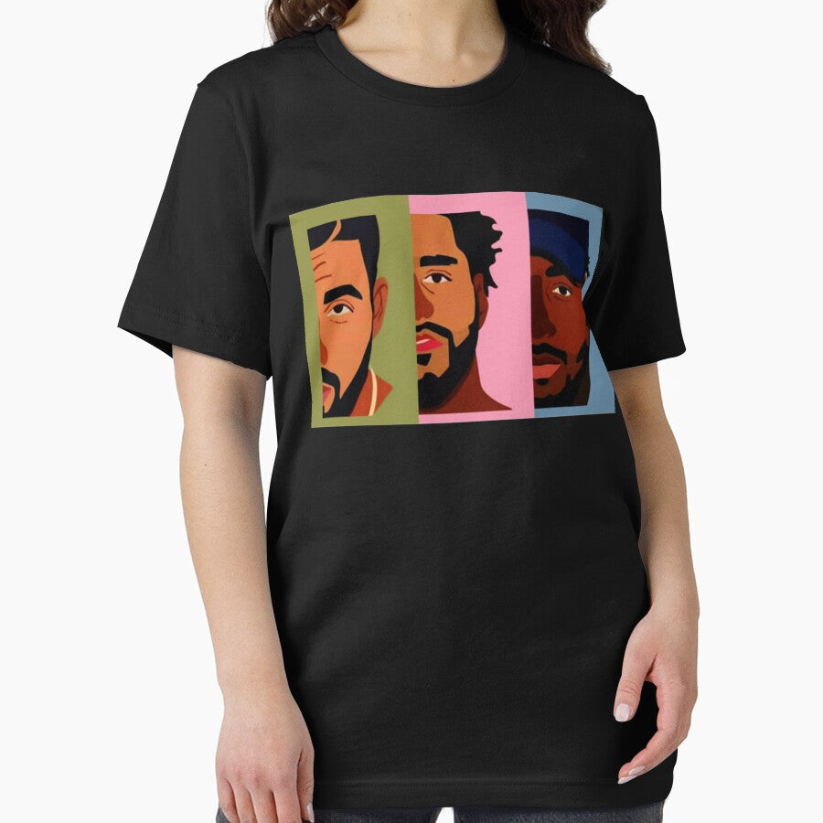 Drake x J. Cole x Kendrick Lamar Premium by RussKris Unisex , , , Long Sleeve Tee